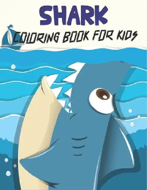 Shark Coloring Book For Kids: Shark Coloring Gift Book For Kids by Rr Publications