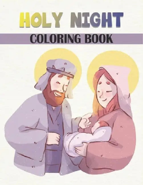 Holy Night Coloring Book: 50 Unique Designs to Color by Rr Publications