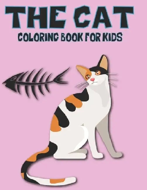 Cat Coloring Book For Kids: 50 Cute Cat Designs for Kids And Toddlers by Rr Publications