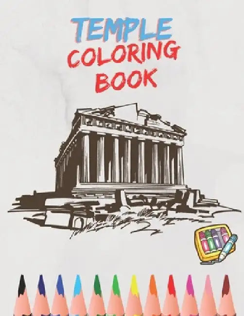Temple Coloring Book by Temples Lover