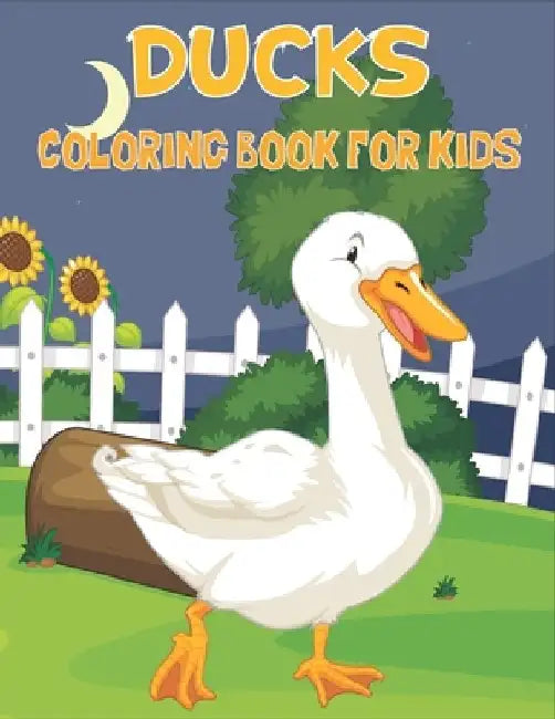 Ducks Coloring Book For Kids: 50 Beautiful Pages to Coloring Pages by Rr Publications