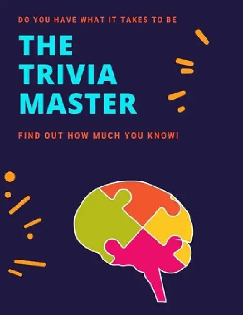 The Trivia Master: Find Out How Much You Know! by Whiz Publishing