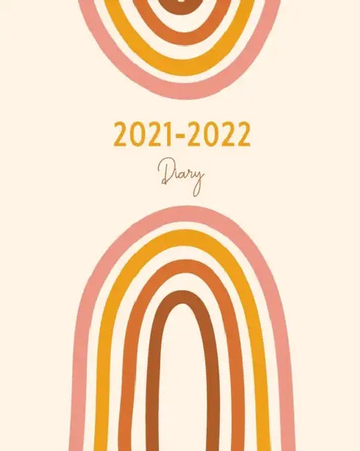 2021-2022 Diary: Boho Pastel Mid Year Diary | Student Academic Planner | Week to View | UK Holidays by Jean-Francois; Baumer, Walter Blachette