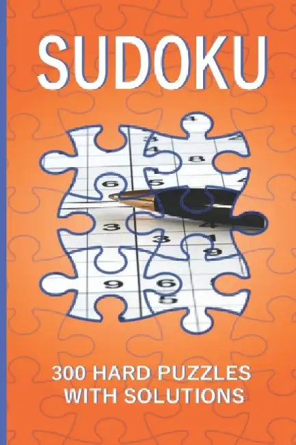 Sudoku: 300 Hard Puzzles with Solutions: Hard Sudoku Books for Adults by Maltings House Publishing
