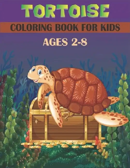 Tortoise Coloring Book For Kids Age 2-8: cool Tortoise Designs by Rr Publications