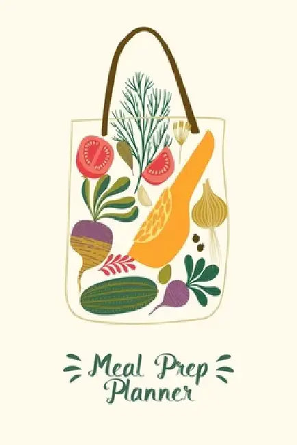 Meal Prep Planner: A Meal Prep Planner Notebook and Food Journal for Healthy Family Meal Plans by Allofshe Publishing