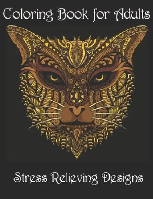 Coloring Book for Adults: Stress Relieving Animal Designs by Yo Noto