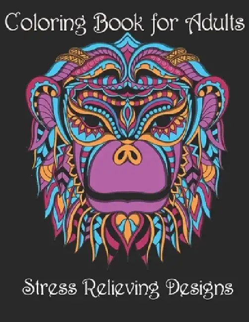 Coloring Book for Adults: Stress Relieving Animal Designs by Yo Noto