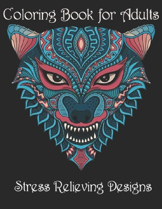 Coloring Book for Adults: Stress Relieving Animal Designs by Yo Noto