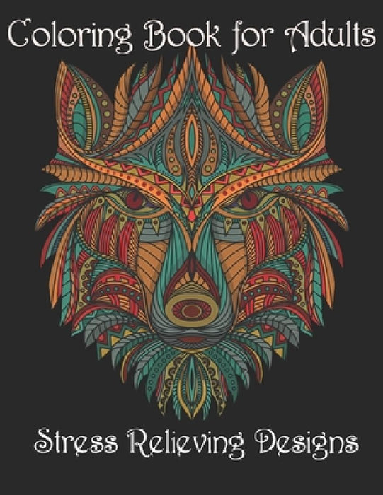 Coloring Book for Adults: Stress Relieving Animal Designs by Yo Noto