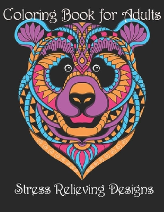 Coloring Book for Adults: Stress Relieving Animal Designs by Yo Noto