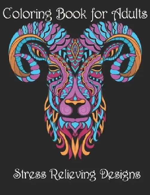 Coloring Book for Adults: Stress Relieving Animal Designs by Yo Noto