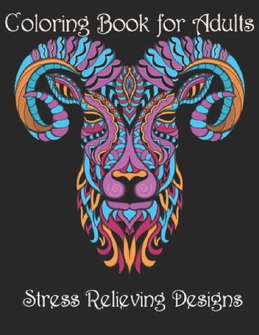 Coloring Book for Adults: Stress Relieving Animal Designs by Yo Noto