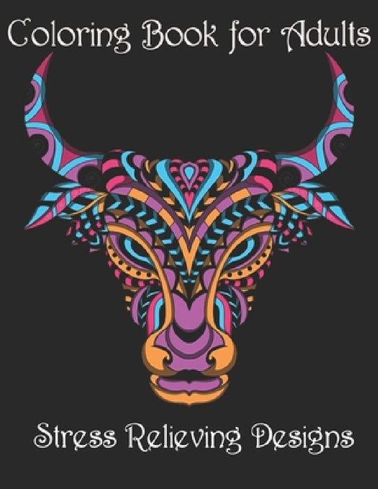 Coloring Book for Adults: Stress Relieving Animal Designs by Yo Noto