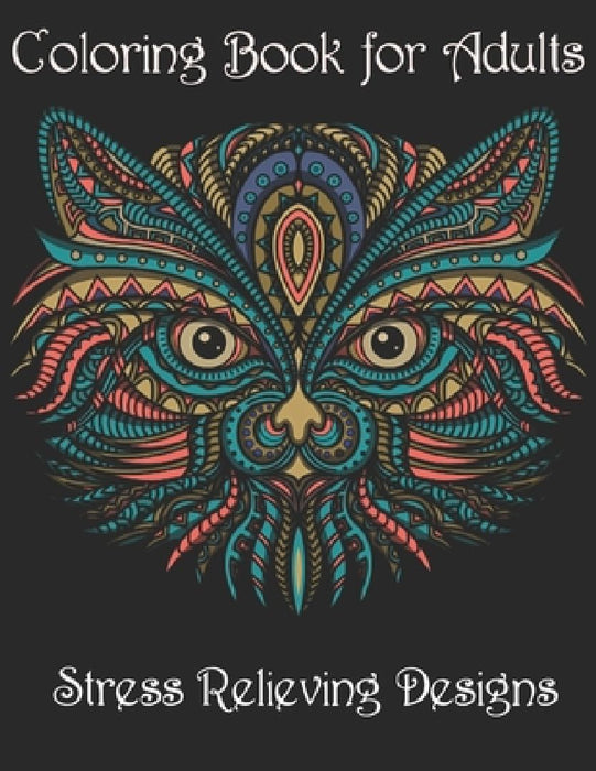 Coloring Book for Adults: Stress Relieving Animal Designs by Yo Noto