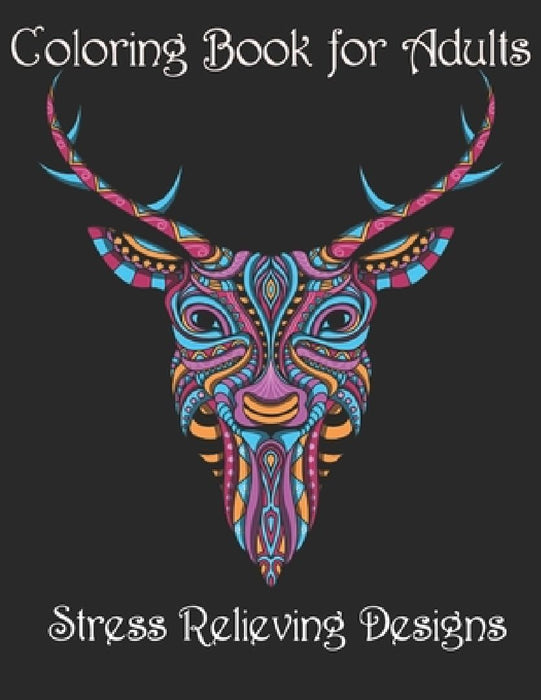 Coloring Book for Adults: Stress Relieving Animal Designs by Yo Noto