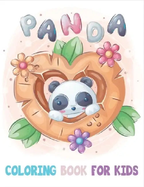 Panda Coloring Book For Kids: 50 Beautiful Pages to Coloring Pages by Rr Publications