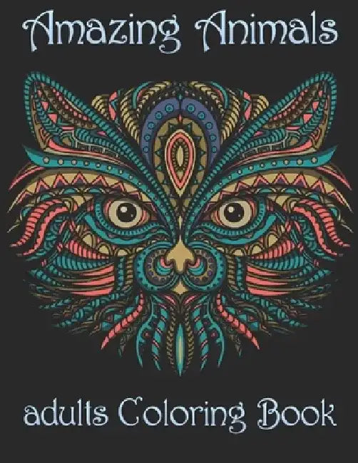 Amazing Animals: adults Coloring Book by Yo Noto