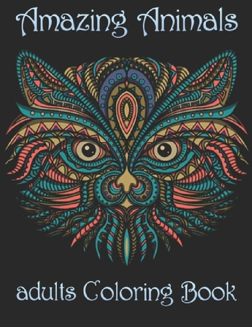 Amazing Animals: adults Coloring Book by Yo Noto