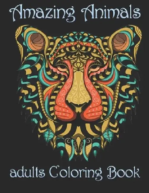 Amazing Animals: adults Coloring Book by Yo Noto