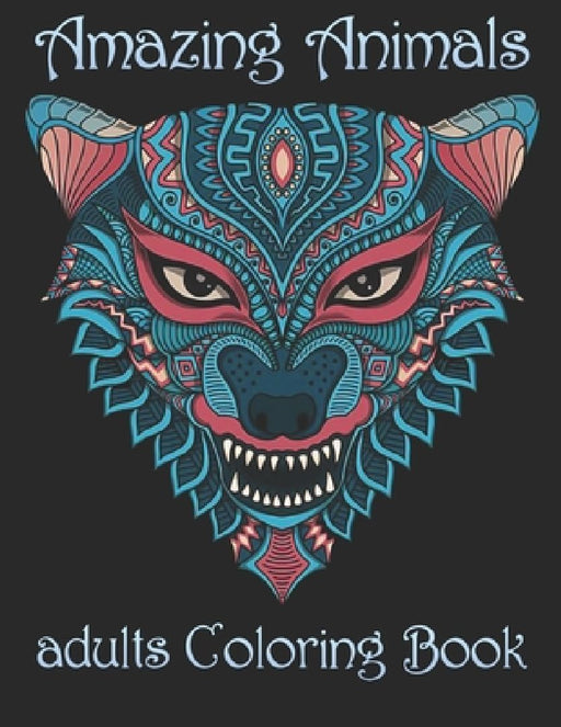 Amazing Animals: adults Coloring Book by Yo Noto