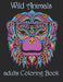 Wild Animals: adults Coloring Book by Yo Noto
