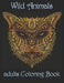 Wild Animals: adults Coloring Book by Yo Noto