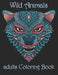 Wild Animals: adults Coloring Book by Yo Noto