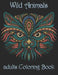 Wild Animals: adults Coloring Book by Yo Noto