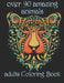 over 90 amazing animals: adults Coloring Book by Yo Noto