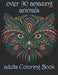 over 90 amazing animals: adults Coloring Book by Yo Noto