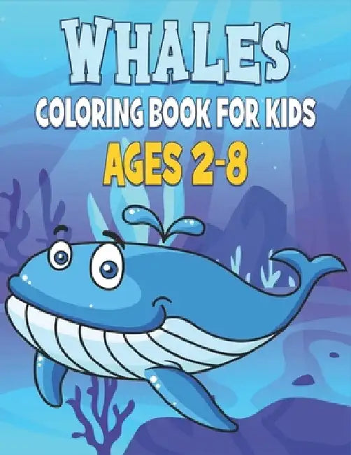 Whale Coloring Book For Kids: Amazing Whale Designs by Rr Publications