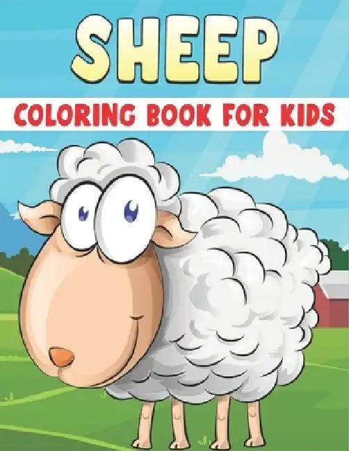 Sheep Coloring Book For Kids: 50 Sheep Coloring Pages by Rr Publications