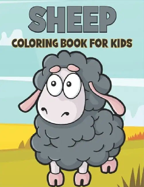 Sheep Coloring Book For Kids: Best Sheep Coloring Book Kids by Rr Publications