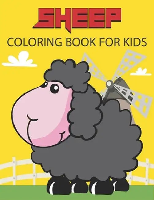 Sheep Coloring Book For Kids: Amazing Sheep Designs by Rr Publications