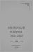 My Pocket Planner 2021-2022: The Best For A Purse - Small Sized 5 x 8 Two Year Calendar And Planner by Wilk Publishing