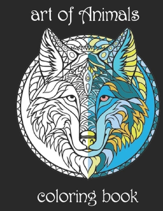 art of Animals: coloring book by Yo Noto