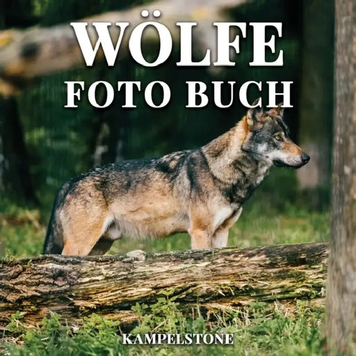 Woelfe Foto Buch: 100 schoene Bilder von Woelfen in freier Wildbahn - Perfektes Geschenk oder Couchtischdekor by Tony White