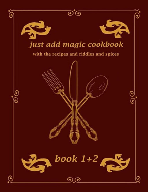 just addmagic cookbook with the recipes and riddles and spices by Magicbooks, John