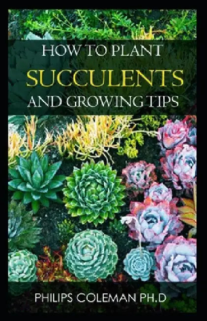How to Plant Succulents and Growing Tips by Philips Coleman Ph. D.