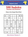 500 Expert Sudoku Puzzles and Answers Beta Series Volume 3: Easy to See Large Clear Print by Genius Publishing
