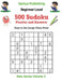 500 Beginner Sudoku Puzzles and Answers Beta Series Volume 5: Easy to See Large Clear Print by Genius Publishing