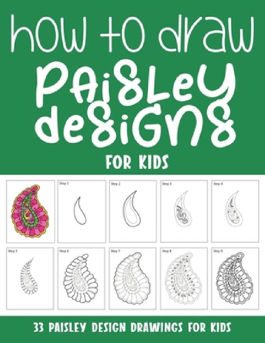 How to Draw Paisley Designs for Kids by Sonia Rai
