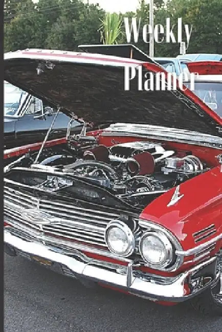 Weekly Planner, Month, Week, Day Organizer by Crazy about Cars