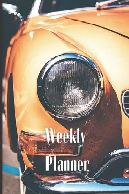 Weekly Planner, Month, Week, Day Organizer by Crazy about Cars