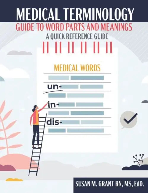 Medical Terminology: Guide to Word Parts and Meanings: A Quick Reference Guide by Susan Grant