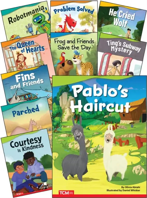 Literary Text 2nd Ed Grade 2 Set 1: 10-Book Set by Multiple Authors