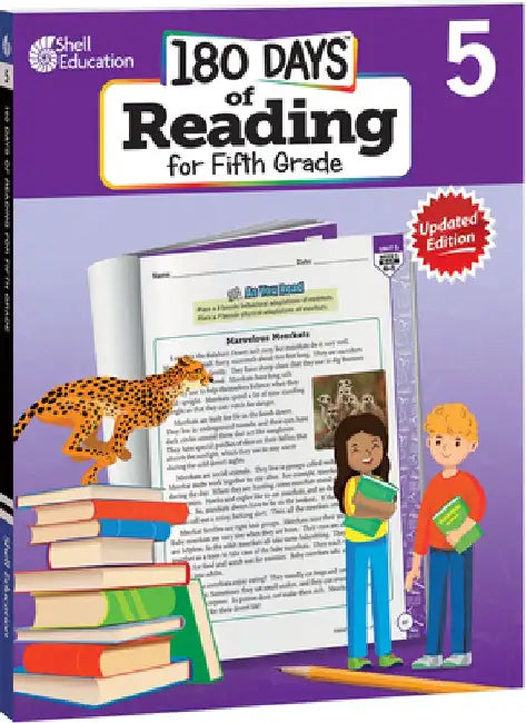 180 Days of Reading for Fifth Grade, 2nd Edition by Dylan Levsey