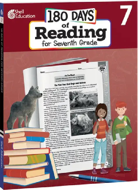 180 Days of Reading for Seventh Grade by Lorin Driggs