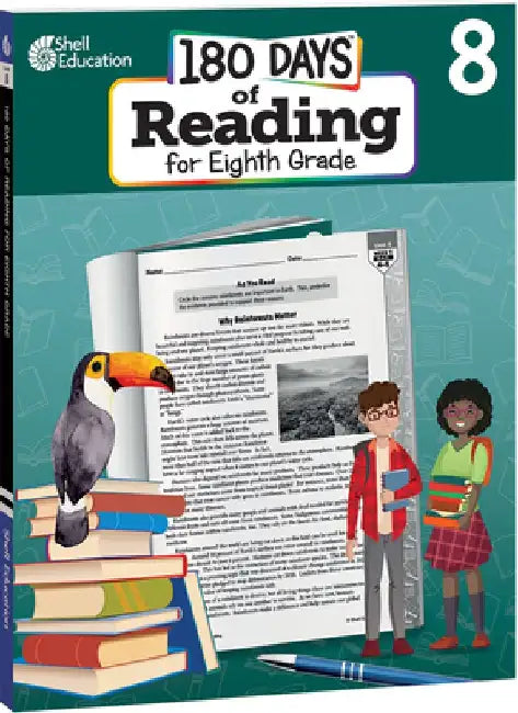 180 Days of Reading for Eighth Grade by Monika Davies